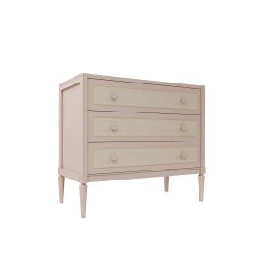 COMODA NATU PALHA ROSA OLD