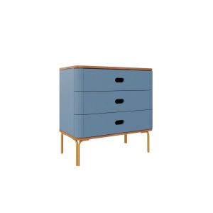 COMODA AQUARELA AZUL SERENO