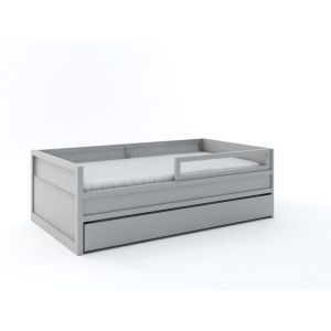 CAMA PAPAYA CINZA