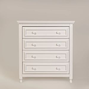 COMODA FELIZ 4 GAVETAS  BRANCO LAQ. FOSCO