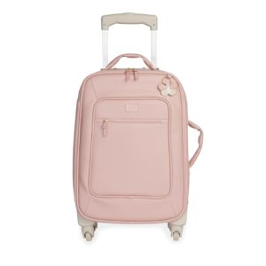 MALA DE RODINHA BORBOLETA ROSA