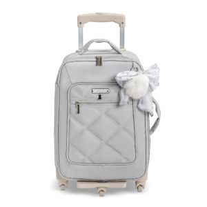 MALA RODINHA COLECAO URSOS CINZA