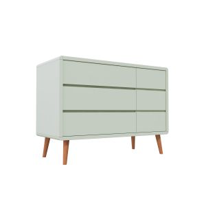 COMODA SONHOS UP COM PORTA - VERDE OLD