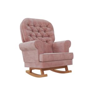 POLTRONA COMFORT VELUDO ROSE